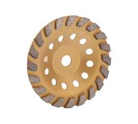 Generic Disco Abrasivo de Diamante, Rueda Resistente a la Oxidación, Rueda de Corte Suave para Cemento, Granito, Mármol, Color Dorado (180 mm)