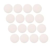 Generic Discos Desmaquillantes Faciales de Pulpa de Madera 20 Unidades, Redondos 60 Mm Diámetro, 8 Mm Grosor, Almohadillas Limpiadoras para Rostro y Ojos, Toallitas Removedoras Suaves