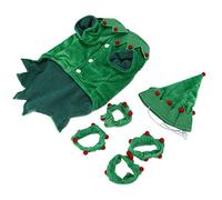 Generic Disfraces Navideños Divertidos para Mascotas, Ropa Suave y Cómoda para Perros y Gatos para Fiestas de Invierno (L)