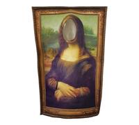 Generic Disfraz De Mona Lisa, Disfraz De Pintura Famosa Para Adultos, Ropa De Broma Divertida Y Portátil, Ideal Para Halloween