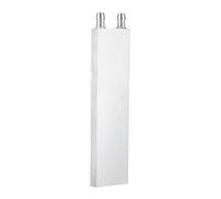 Generic Disipador de Calor de Refrigeración Compacto, Bloque Refrigerado por Agua de Aluminio para Ordenador, CPU, Cabezal Láser, Gabinete de Control Industrial, 40x80mm (40x120mm)
