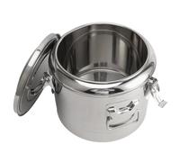 Generic Dispensador Aislado de Acero Inoxidable, Retención de Calor Duradera para Bebidas Frías y Calientes, café, té, 1 Dispensador de Bebidas Aislado de Acero Inoxidable, para Cafetería, Tienda de