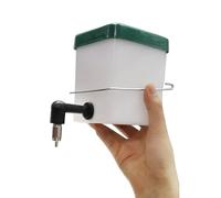 Generic Dispensador de Agua de Conejo con Boquilla de Acero Inoxidable, a Prueba de Fugas, Resistente a Caídas, Fácil de Llenar para Animales Pequeños (500ML)