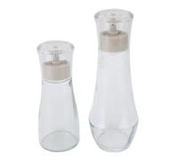 Generic Dispensador de Enjuague Bucal Elegante de Vidrio Multifuncional para Baño Cocina 150ml 260ml 2 Unidades