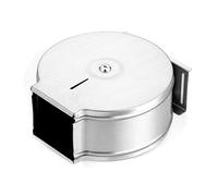 Generic Dispensador de Papel Higiénico de Montaje en Pared a Prueba de Lluvia de Acero Inoxidable, Interruptor de Llave Antirrobo Duradero para el Hogar, Baño Público, 1 Dispensador de Rollo de (#11)