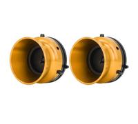 Generic Dispositivo de Carga Universal, Abridor de 10 Pulgadas, Adaptadores de Cubo Nab de Bloqueo de Aleación de Aluminio para Transmisión de Carrete a Carrete, 1 par (Gold)