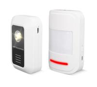 Generic Dispositivo de Seguridad Inteligente para el Hogar con Alarma y Detector de Movimiento por Infrarrojos, Superventas, para el Cuidado de Personas Mayores, Sensor Giratorio de 360° para Modo