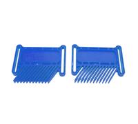 Generic Dispositivo de Seguridad para Carpintería Featherboard, Herramienta Ajustable para Mesa Enrutadora, Sierra de Mesa, Sierra de Cinta, Estudio, Taller (BLUE)