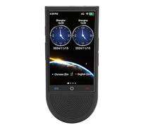 Generic Dispositivo Traductor de Idiomas Impulsado por IA en Tiempo Real sin Conexión en Línea 138 Idiomas para Viajeros Pantalla Metálica de 4,0 Pulgadas