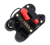 Generic Disyuntor 80-300A DC12V, Material de Aleación Eléctricamente Conductor, Evita la Sobrecarga de Corriente, Adecuado para Sistemas de Audio Estéreo/barco/automóvil, Diseño de Reconexión con