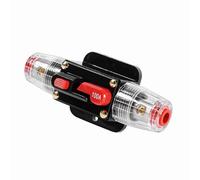 Generic Disyuntor Confiable a Prueba de Agua de 50 Amperios y 60 Amperios, Portafusibles de Reinicio, Carcasa Resistente Al Agua de Alta Tecnología de 12 a 24 V para Automóviles Marinos (100A)