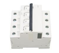 Generic Disyuntor en Miniatura AC 400V 4P para Edificios comerciales: Carcasa Retardante de Llama, Protección contra Cortocircuitos, Extinción Rápida de para Uso Civil e Industrial (10A)