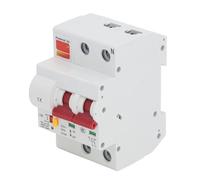 Generic Disyuntor Inteligente WiFi, Control de Voz Protección IP20 Disyuntor Inteligente WiFi 2 Cierre Automático 6kA Rotura de Cortocircuito para el Hogar (10A)