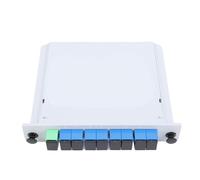 Generic Divisor de Fibra óptica SC UPC de Alto Rendimiento 1x8 para Proyectos de Ingeniería y Cableado Doméstico
