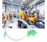 Generic Divisor óptico PLC 1 X 8 SM Tipo de Tubo Alta Precisión Baja Pérdida de Inserción Cables de Red Accesorios para Redes de Fibra óptica y Comunicación