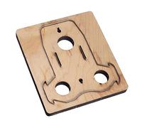 Generic DIY Tarjetero Cuero Corte Troquelado Molde Plantilla Leathercraft Herramienta