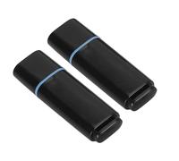 Generic Dongle Receptor Inalámbrico VR, Flexible, Fácil de Operar, Adaptador Receptor Dongle Plug and Play VR de 2 Piezas para Rastreador de Controladores Vive (Black)