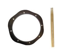 Generic Drum Practice Tad Drum Trite con Palitos de Batería para Adultos Drummers de Niños