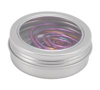 Generic El Eficiente Juego de Agujas de Tejer con Cable en Espiral Evita El Deslizamiento del Hilo para una Experiencia de Tejido Superior con Caja de Almacenamiento Adecuado para Amantes del Tejido