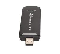 Generic El Módem USB del Enrutador WiFi 4G de 150 Mbps Admite 10 Usuarios para Viajes Al Aire Libre Alimentación USB Negra
