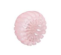 Generic Elegante Horquilla con Forma de Nido de Pájaro, Pinza Retráctil para de Caballo para Mujer, Adecuada para Uso Durante Todo el Día, 1 Soporte para de Caballo (jalea en polvo)