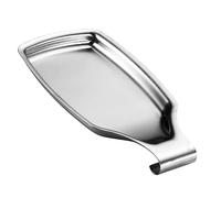 Generic Elegante Soporte para Cucharas de Acero Inoxidable, Soporte para Utensilios de Diseño Compacto para Organización de Cocina, 1 Pieza (SILVER)