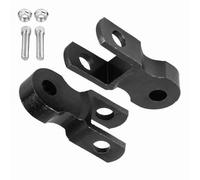 Generic Elevador de Amortiguador Trasero de Motocicleta, 2 Piezas, Almohadilla de Dispositivo de Elevación de 5 Cm para Chasis, Material de Aleación de Aluminio Sólido, Fácil Instalación para la