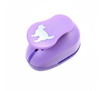 Generic Embosser Punch Perforadora para Tarjetas Troqueladora de Papel Herramienta de Bricolaje para Crear Formas Adecuada para Proyectos Escolares Arte Infantil Scrapbooking, 2.4CM, Gato