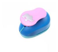 Generic Embosser Punch Perforadora para Tarjetas Troqueladora de Papel Herramienta de Bricolaje para Crear Formas Adecuada para Proyectos Escolares Arte Infantil Scrapbooking, 2.4CM, Elefante