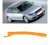 Generic Embudo de Guía de Varilla Medidora de Aceite Antioxidante, Bota para Asiento para, Pieza de Repuesto Directo para Mecánica, Plástico Naranja, Apto para Asiento Inca, Apto para 1U5