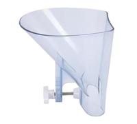 Generic Embudo de Harina Mezclador Transparente de Boca Ancha con Material de Grado Alimenticio para Hornear sin Esfuerzo, Se Adapta a la Mayoría de los Tazones para Mezclar, Ideal para Panaderos