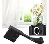 Generic Empuñadura de Pulgar hacia Arriba para Cámara Empuñadura de Zapata Caliente de Aleación de Aluminio Duradera para Cámara sin Espejo Fuji X 100F X100T X A5 para Menos Esfuerzo Negro (Black)