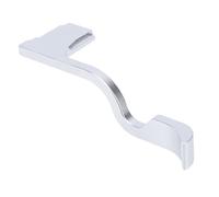 Generic Empuñadura para Pulgar de Cámara con Acabado de Aleación de Aluminio para EOSR7 EOSR50 Montaje con Zapata Fácil para Uso Prolongado (Silver)