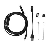 Generic Endoscopio Industrial USB con 6 Luces LED para Cámara de Inspección de Tuberías Sonda de 7 Mm Resistente Al Agua IP67 Adecuada para Mantenimiento de Automóviles y Uso Subacuático (1M)