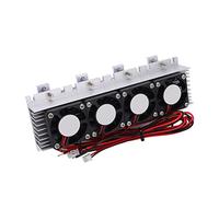 Generic Enfriador Termoeléctrico de 4 Chips de 12 V para Refrigeración de Semiconductores, Dispositivo de Refrigeración por Aire de bajo Ruido para Soluciones de Investigación