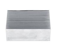 Generic Enfriamiento del Disipador Térmico de Aluminio de Alta Eficiencia para Luces LED y Circuitos Integrados de Potencia 100x69x36 Mm 1 Paquete