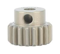 Generic Engranaje de Piñón M0.6 de Aleación de Aluminio para Motor de Cepillo de Eje de 3,175 Mm, Rendimiento Suave, para Coche sobre Orugas 1/8 1/10 Universal (21T)