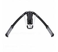 Generic Entrenador de Brazo Hidráulico para Hombres, Fortalecedor de Pecho Ajustable de 10-200 Kg con Control de Rebote de Fluido Hidráulico, para Entrenamiento de Gimnasio en Casa (Gris Negro)