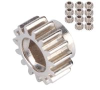 Generic Equipo de Llaves de Clavija de Afinación, Afinadores de Bloqueo de Hierro Brillante Fáciles de Usar, Ajuste Universal, Enseñanza de Música para Concierto de Guitarra (12PCS)