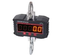 Generic Escala de Grúa Digital, Claramente Alta Precisión Industrial de la Grúa Industrial Fuerte Pantalla LED de 0.8 Pulgadas para Pesar en el Patio (1500 kg/3000 lb)