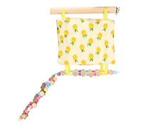 Generic Escalera de la Tienda del Loro del Paño de los Troncos, Jaula Decorativa Excelente del Animal Doméstico del Sueño del Soporte de la Piel Segura Excelente