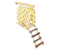 Generic Escalera para Tienda de Campaña para Loros, Puente de Escalada Cómodo y Seguro para Hamaca para Pájaros y Loros, Tienda para Hámster Troncos