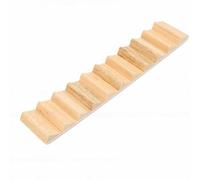 Generic Escaleras en Miniatura a Escala 1:12, Escalera de Casa de Muñecas de Madera sin Pintar Premontada con Superficie Limpia para Escenas en Miniatura y Construcción de Casas de Muñecas