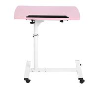 Generic Escritorio Portátil Multifuncional para Computadora Portátil con Ruedas para Cama, sofá, Libros, Refrigerios, Altura Ajustable de 28 a 35 Pulgadas, Mesa Auxiliar para Uso en el Hogar y la