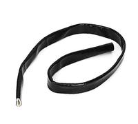 Generic Escudo de Calor de Alambre, Fibra de Vidrio AN12 Manguera Negra Manguera Escudo de Calor Envoltura para Hidráulicas, Líneas Neumáticas, Paquetes de Cableado