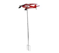 Generic Escultura de Viento de Aeronaves, Rotación del Viento de ala de Aire Que Atrae 10.6 Pulgadas para el Patio