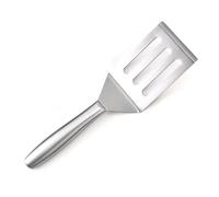 Generic Espátula Resistente de Acero Inoxidable para Cocinar Turner Versátil Hamburguesas Costillas Sándwiches Aptos para Planchas Panqueques Huevos 10,55 Pulgadas (Espátula ranurada)