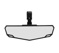 Generic Espejo Retrovisor Central UTV para General XP 4 1000 4 1000, Espejo Convexo Gran Angular Resistente para Mejorar la Seguridad, Material ABS, Plateado