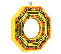 Generic Espejo Tradicional Chino Feng Shui, Protección de la Suerte, Riqueza para el Hogar, Negocios, Colgante Taoísta (espejo convexo de 4 pulgadas)