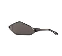Generic Espejos Retrovisores Universales, Espejos Retrovisores Negros de para Motocicletas, para Tranvías, Coches Deportivos, Coches Eléctricos, 12,05x7,68 Pulgadas (10mm)